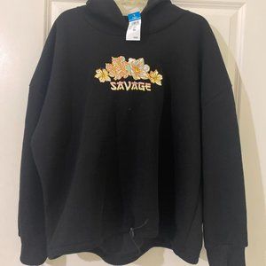 Rue 21 3x Savage Black Hoodie